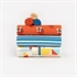 Picture of Cubistics - L - Katoen Canvas Gabardine Twill - Off-White