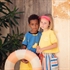 Picture of Summer Verticals - M - Katoen - Off-White