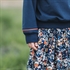 Picture of Flower Joy - M - Ecovero Viscose Rayon Satin - Oceana Blauw