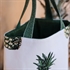 Picture of Pineapples - M - Toile de Coton Gabardine - Crème Papyrus